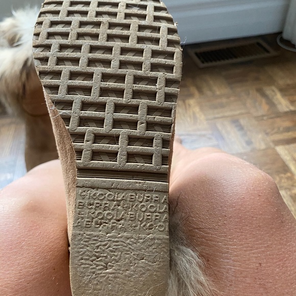 Koolburra suede wedge boots with fur - Picture 8 of 8